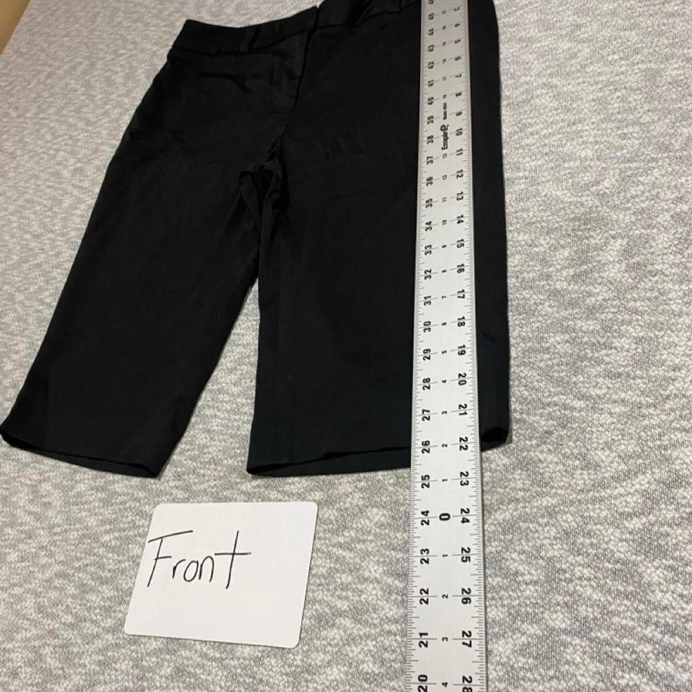 Nine West black capri dress pants( shorts) women 6. SKU-C18